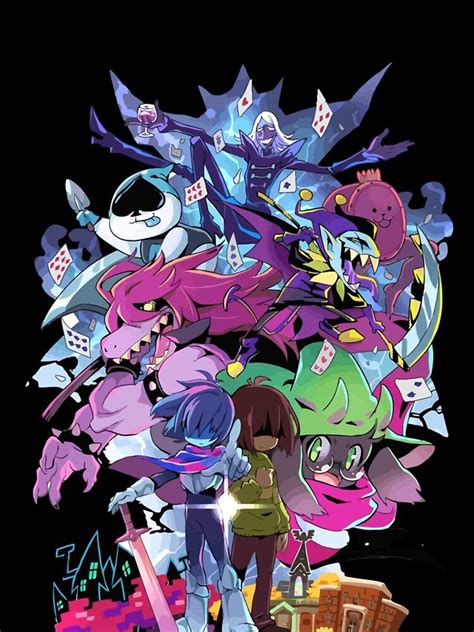 Deltarune Adventure Iphone Case And Cover By Bigcoin Redbubble