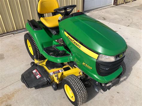 2011 John Deere X500 Riding Lawn Mower For Sale Ronmowers