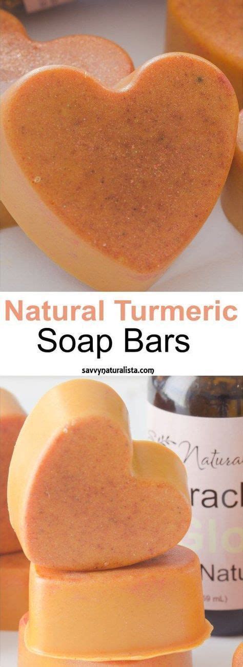 Idée pour DIY Masque DIY natural organic Turmeric Soap Bars Natural