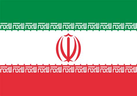 Oben grün, in der mitte weiß und unten rot. Iran Flagge - Iranische Fahne kaufen - FlaggenPlatz Shop