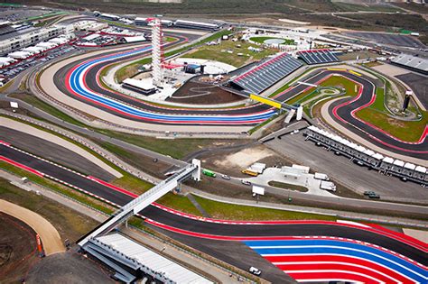 Astonishing Aerial Photographs Of Austins Formula 1 Race Track