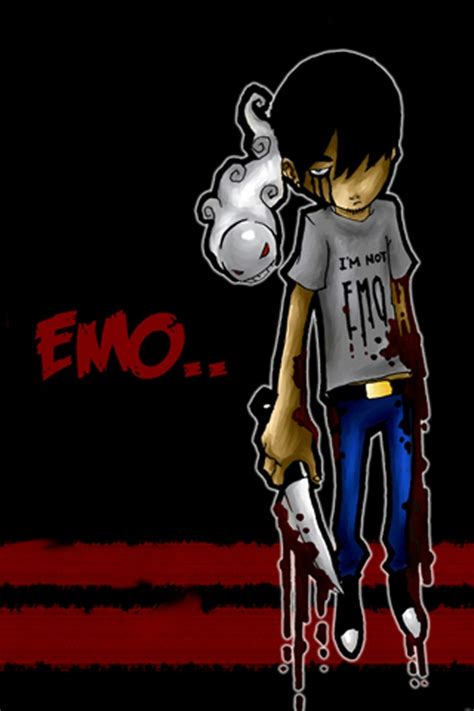 Free Download Am Not Emo Iphone 4 Wallpaper And Iphone 4s Wallpaper