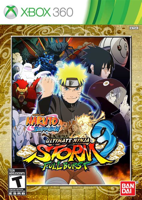 Naruto Shippuden Ultimate Ninja Storm Full Burst Xbox Gamestop