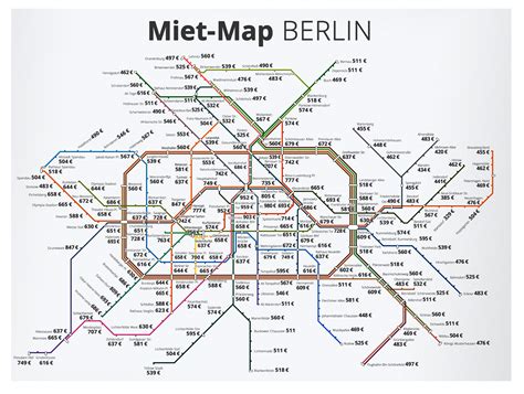 Das Berliner Streckennetz als Mieten-Fahrplan - Mit Vergnügen Berlin