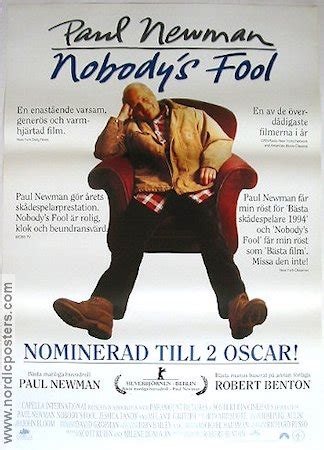 Nobody movie posters from movie poster shop. NOBODY'S FOOL Movie poster 1994 original NordicPosters