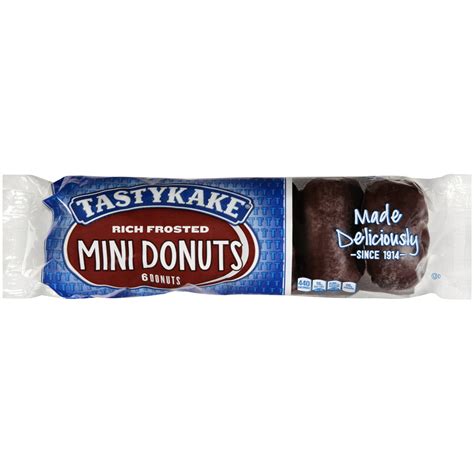 Tastykake Frosted Mini Donuts 6 Ct Pack