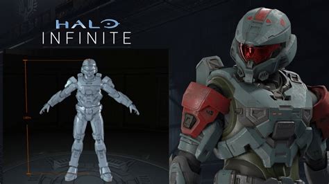 HALO INFINITE MARK VII 3D TEST FIT SCALING YouTube