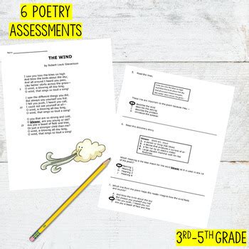 Poetry Comprehension Test Prep And Guided Poetry Lesson Bundle Tpt