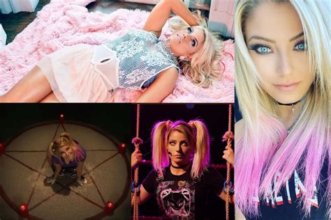 sugar and spice alexa bliss is the perfect cute but hot goth girl in pics news18
