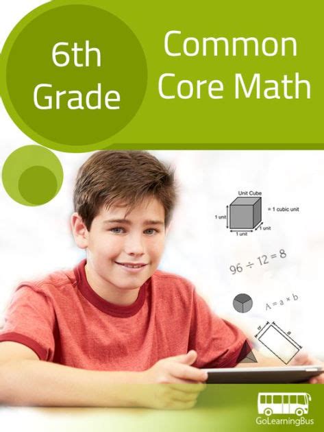 6th Grade Common Core Math By Golearningbus By Kalpit Jain Nook Book