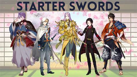 Touken Ranbu Sword History Starter Swords Youtube