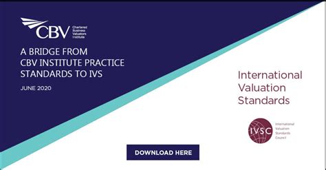 Cbv Institute Launches New Ivs Bridge Guide International Valuation