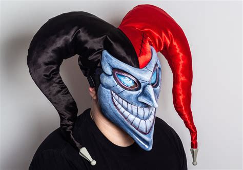 Shaco Mask League Of Legends Etsy