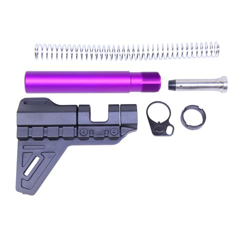 Guntec Usa Ar 15 Upper Receiver Assembly Kit Anodized Purple