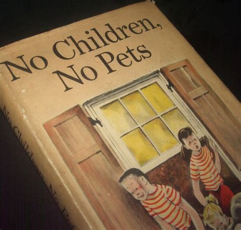 1957 No Children No Pets Book