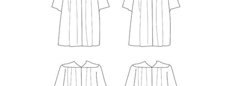 Printable Graduation Gown Pattern Printable Templates