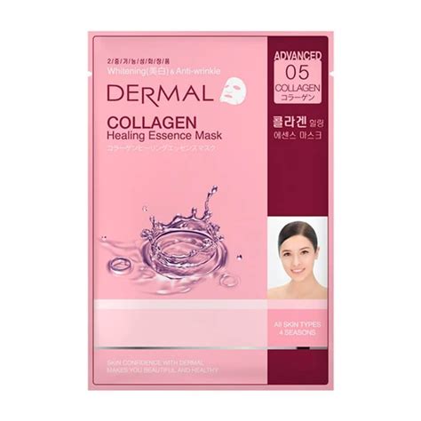 Тканевая маска dermal advanced collagen healing essence mask купить в Москве Интернет