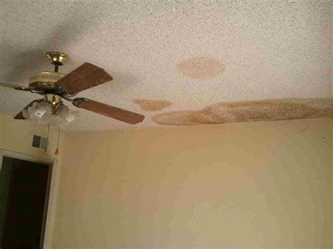 If the ceiling's going to leak in any finished room of the house, it might as well be the bathroom. Leaking Roof - How To Spot, Causes, Dangers And Tips