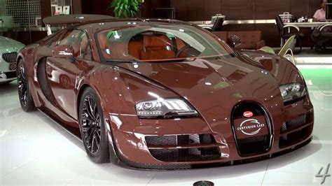 Brown Bugatti Veyron Super Sport Youtube