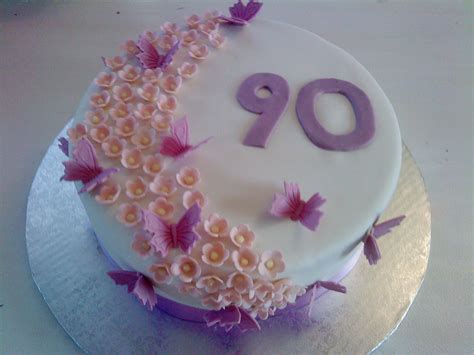 Female 90th Birthday Cake Ideas Birthday Cakes For Her Womens
