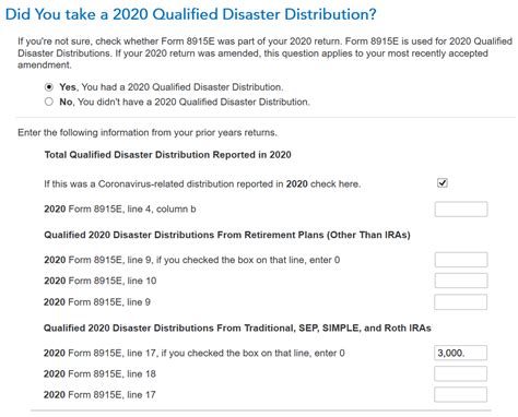 Form 8915 Turbotax 2023 Printable Forms Free Online