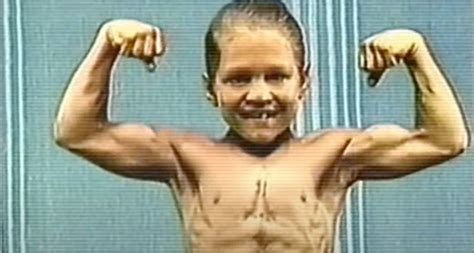 Little Hercules Is All Grown Up And Now Works As A Stunt Man