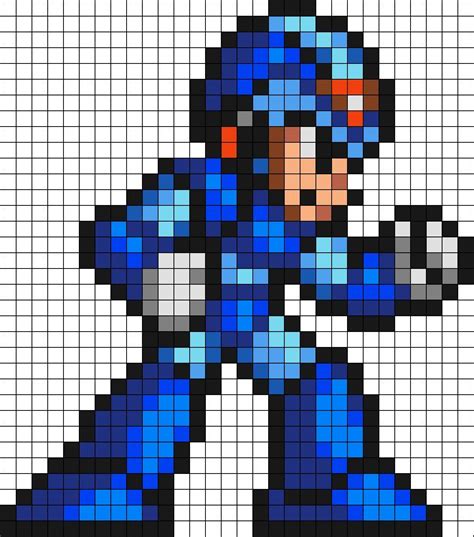 Pixel Art Megaman X Pixel Art