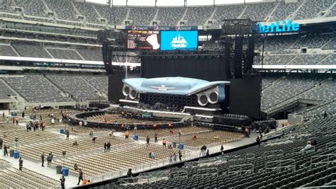 Metlife Stadium View From My Seat Concert Review Home Decor