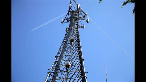 Henkels And Mccoy Cell Tower Antenna Installation Youtube