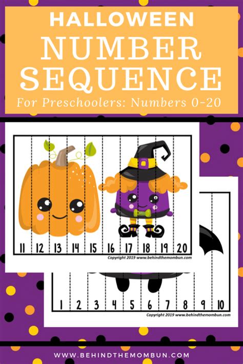 Printable Number Sequence Puzzle