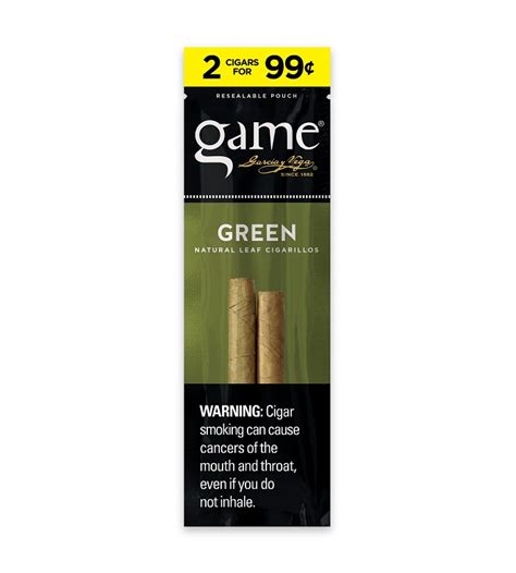 Game Green 299 Fp 302pk Cigars Tobacco Texas Wholesale