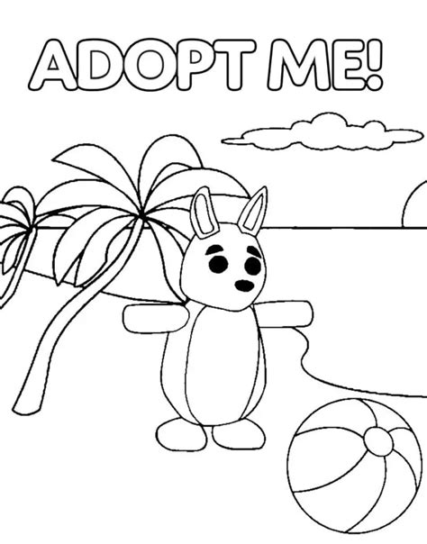 Printable Adopt Me Coloring Page Free Printable Coloring Pages For Kids