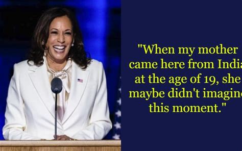 Kamala Harris Remembers Her Indian Mother In Her Victory Speech