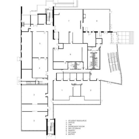 Institute For The Culinary Arts Floor Plan In Omaha United State Of