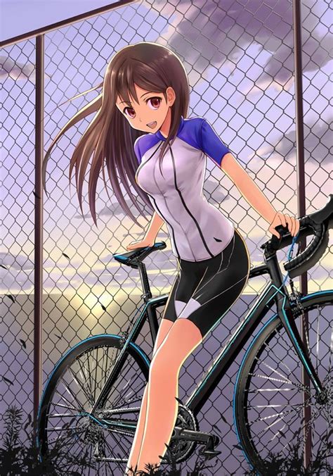 Bicycle Anime 17 Best Images About Anime Girls On Bicycles On