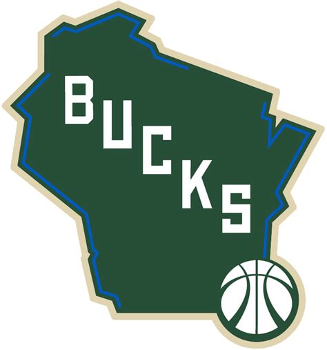 This time, the animal looked much more realistic. Milwaukee Bucks Alternate Logo - National Basketball ...