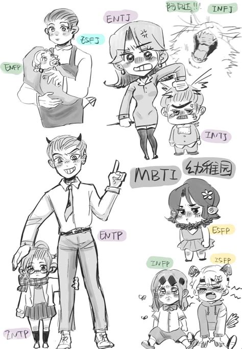 Some Mbti As Kindergartners Mbti Type Intp Personality Type Myers