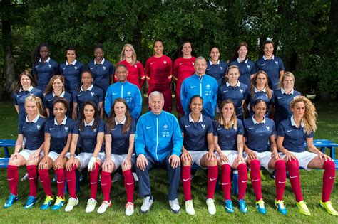 De L équipe De France De Football - L'équipe de France de football féminin 2015