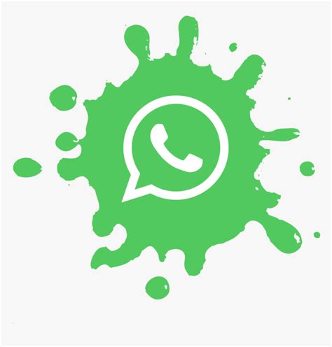 Fajarv Splash Png Whatsapp Logo Png Transparent Background