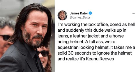Keanu Reeves Bought An Ice Cream To Give His Autograph To A Teen