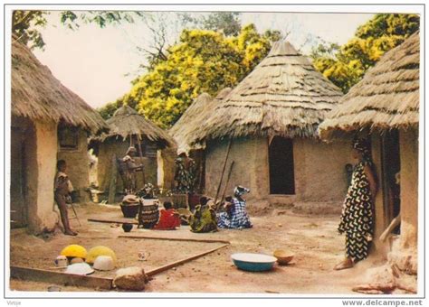Village Africain 3481 Africa In Pictures Sans Doute Tchad Item