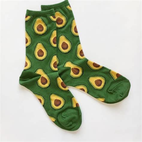 Side Of Avocado 🥑 Socks Anyone These Womens Socks Are So Cute And