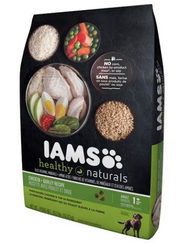 Iams Healthy Naturals Chicken And Barley Dry Dog Food Petflow