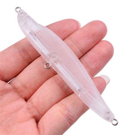 Cm G Pcs Blank Nude Baits Crankbait Minnow Pencil Popper Bait