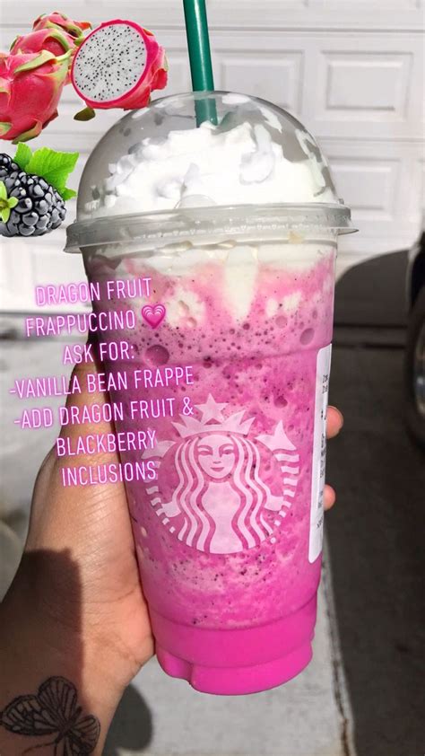 Dragon Fruit Frappuccino If Youre Gonna Repost Tag Me Starbucks