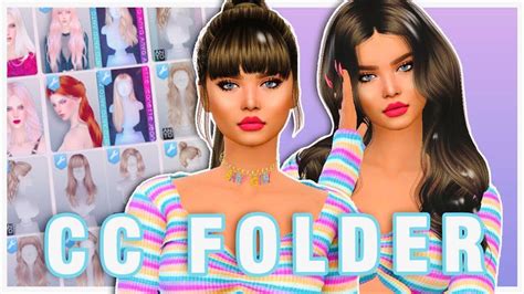 Anto Hair Cc Folder 💜 Sims 4 Female Hair Cc Folder Mods Folder Free