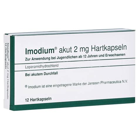 Symptomatische behandlung akuter durchfälle bei erwachsenen u. Imodium Akut Hund