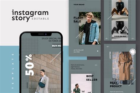 2,000+ vectors, stock photos & psd files. Instagram Story Template (Graphic) by ovoz.graphics ...