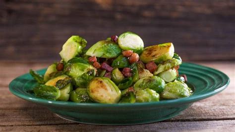 Marc Murphys Brussels Sprouts With Bacon Rachael Ray Show