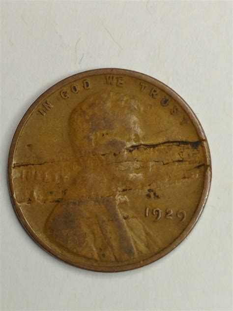 1929 wheat penny error ( looking for info ) — Collectors Universe
